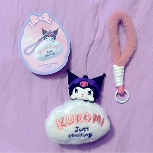 Kuromi BB Plush Pendant